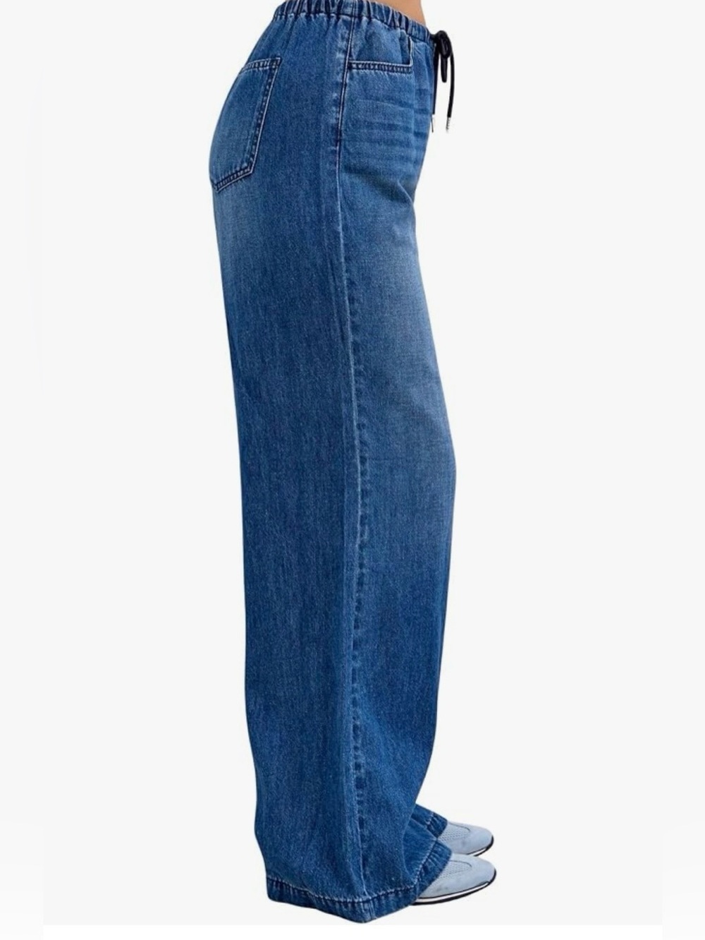 Judy Blue Women's High Rise Featherweight
Wide Leg Palazzo Jean (New with tags) - Picture 5 of 7